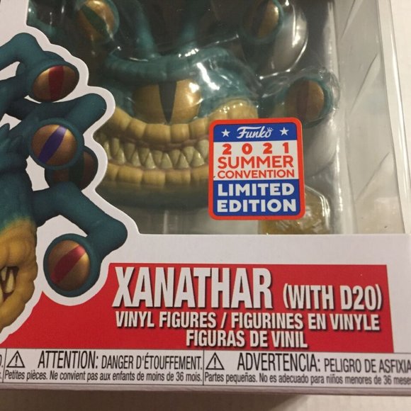 NEW 2021 Funkon Exclusive Dungeons & Dragons Xanathar with D20 Figure #785 - Picture 3 of 8